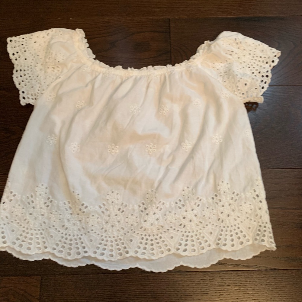 Hollister off the shoulder top